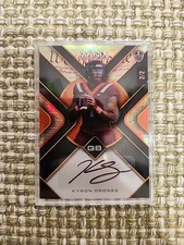2024 Kyron Drones #2/2 Auto QB  VT Tech  1st Trading Card 