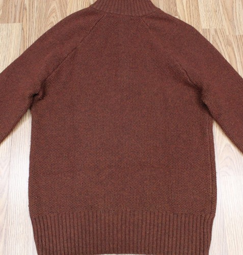 SUÉTER BANANA REPUBLIC HENLEY LANA/NYLON/ALGODÓN ÓXIDO Talla MEDIANA, M - Imagen 3 de 3