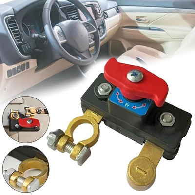 12V Autobatterie Trennschalter mit Drehknopf einfache Bedienung f??r Fahrzeuggeb