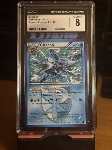 Glaceon graded CGC 8 for sale on eBay