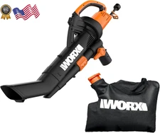 3 In 1 Blower Mulcher Vacuum With Leaf Pro Collection System Vac Collector Worx