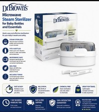 Dr. Brown's Microwave Steam Sterilizer for Baby Bottles and Essentials