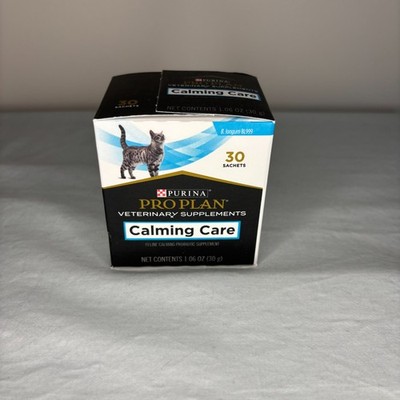 PURINA PRO PLAN NEW Calming Care Cats 30 Sachets Liver Flavor Exp 5/27