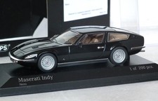Minichamps Maserati Indy 1/43 Black 437 123121 1 of 200 Boxed
