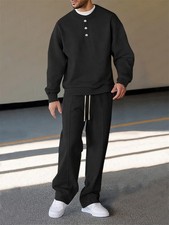 Mens Sweatsuits 2 Piece Sport Tracksuit Jogger Sweat Suits Jogging Outfits