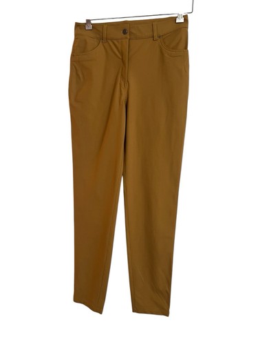 Pantalón Lululemon City Elegante 5 Bolsillos 30" en Bronce Especiado Warpstreme Elástico 8 - Imagen 1 de 8