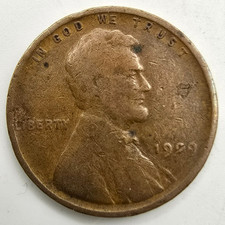 1909 P Lincoln Wheat Cent F/VF You Grade It Penny Type Coin Free Ship