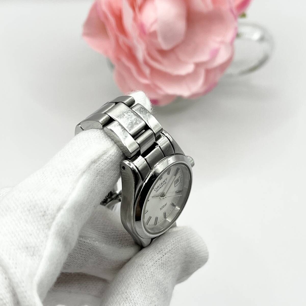 Working condition ORIENT Orient Quartz watch Ladi… - image 8