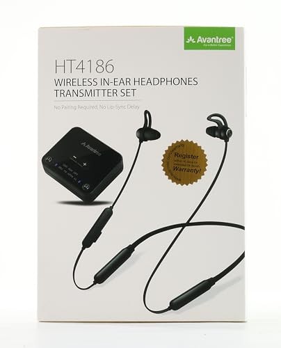 Avantree HT4186 - Kabellose Ohrhörer zum Fernsehen, Bluetooth Nackenbügel Hören - Bild 8 von 11