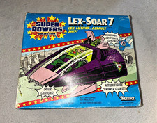 Kenner Lex-Soar 7 Super Powers Lex Luthor Assault Ship w/ Removable Kryptonite