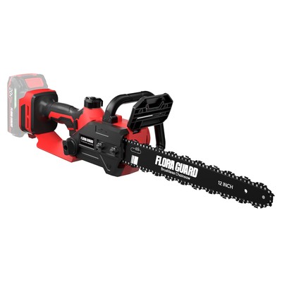 Battery Chainsaw 12inch, 1200W Brushless Motor, High Speed Chainsaw with Auto...