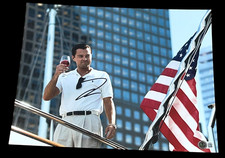 LEONARDO DICAPRIO SIGNED AUTOGRAPH 11x14 PHOTO WOLF OF WALL STREET BECKETT BAS D