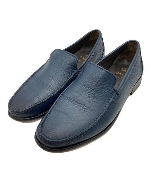 SAOLA SOLO scarpe in pelle colore navy