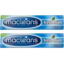 Macleans Fresh Mint Toothpaste 100ml - 2 Pack 34.95 per litre