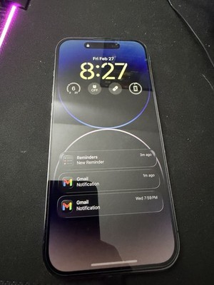 Apple iPhone 14 Pro 512GB, Deep Purple, Unlocked