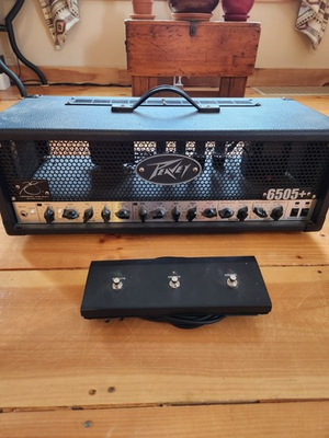 #ad #ad Peavey 6505 Plus 120 Watt Head Metal Guitar Amp USA Serviced W Footswitch $849.00