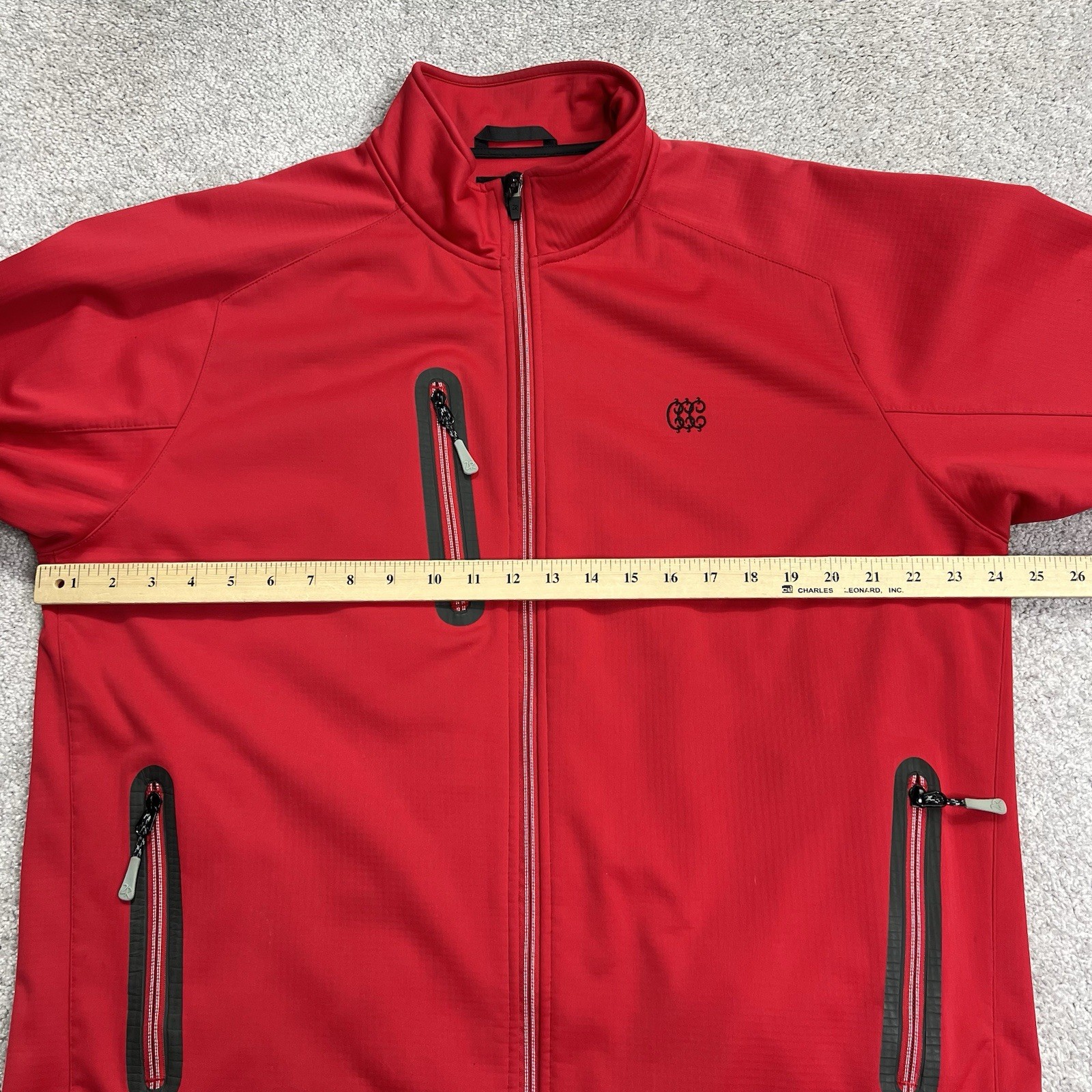 Zero Restriction Jacket Men Large Red SoftShell F… - image 11