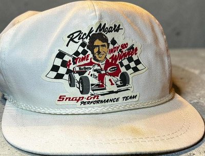 1989 Snap-on Performance Team Rick Mears Indy 500 Winner Racing Cap White