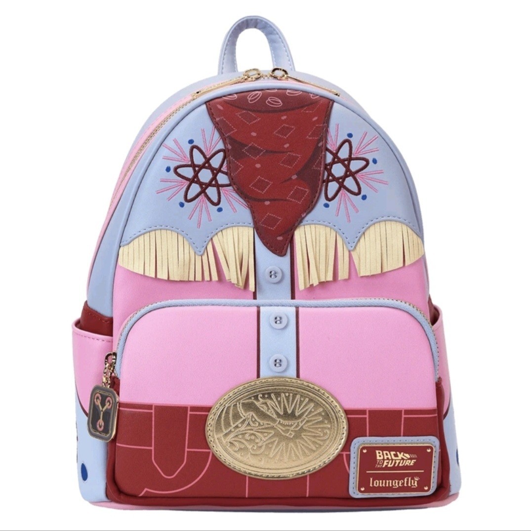 Loungefly Back to the Future 40th Anniversary Marty's Western Look Mini Backpack