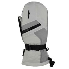 HOTFINGERS Men's Clipper GT White/Lit-Gry Waterproof Mitten GT25M-WH/LG 