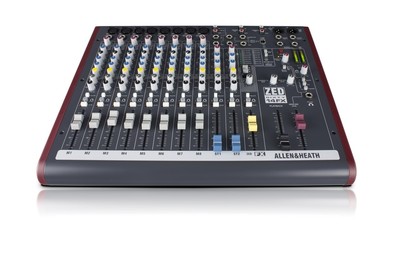 Allen & Heath AH-ZED60-14FX Studio Mixer with Digital FX and USB Port