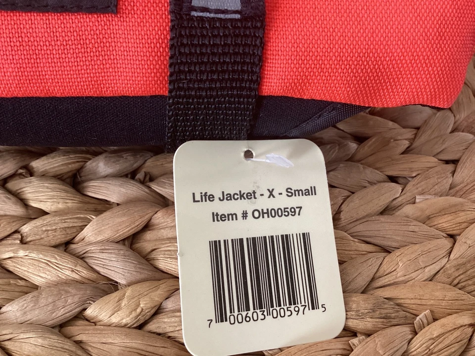 Outward Hound 狗救生衣 宠物装备 适用于非常小型的狗 橙色 尺寸 X-小号 — 第 2/4 张图片