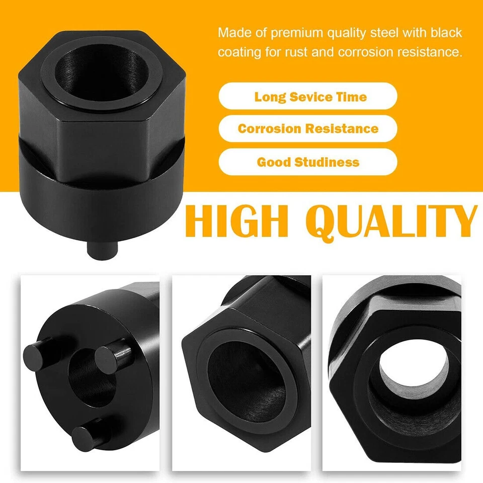 A/C Compressor Clutch Hub Remover Tool for BMW Mercedes Denso Clutchless 7SEU17C — 第 2/4 张图片