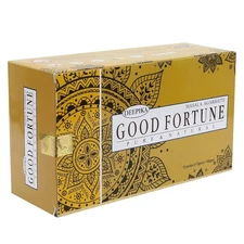 Deepika Good Fortune Incense Sticks Handrolled Agarbatti Natural Fragrance 12Box