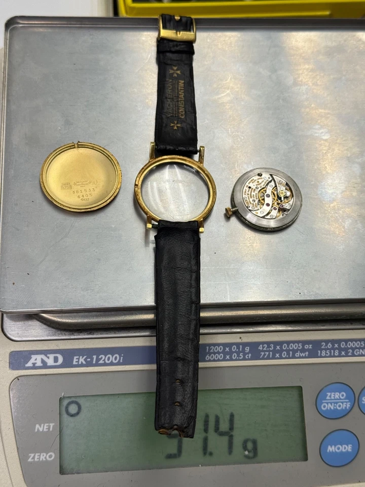 Reloj Vacheron Constantin oro 18k con recibo original de 1961.Muy raro Foto 4 de 4