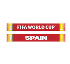 NWT 100 Authentic FIFA World Cup Spain Special Match Scarf Bank Exclusive
