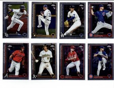 2025 Topps Chrome Update 8 Card Rookie Lot -  Nick Kurtz, Baldwin, Sasaki
