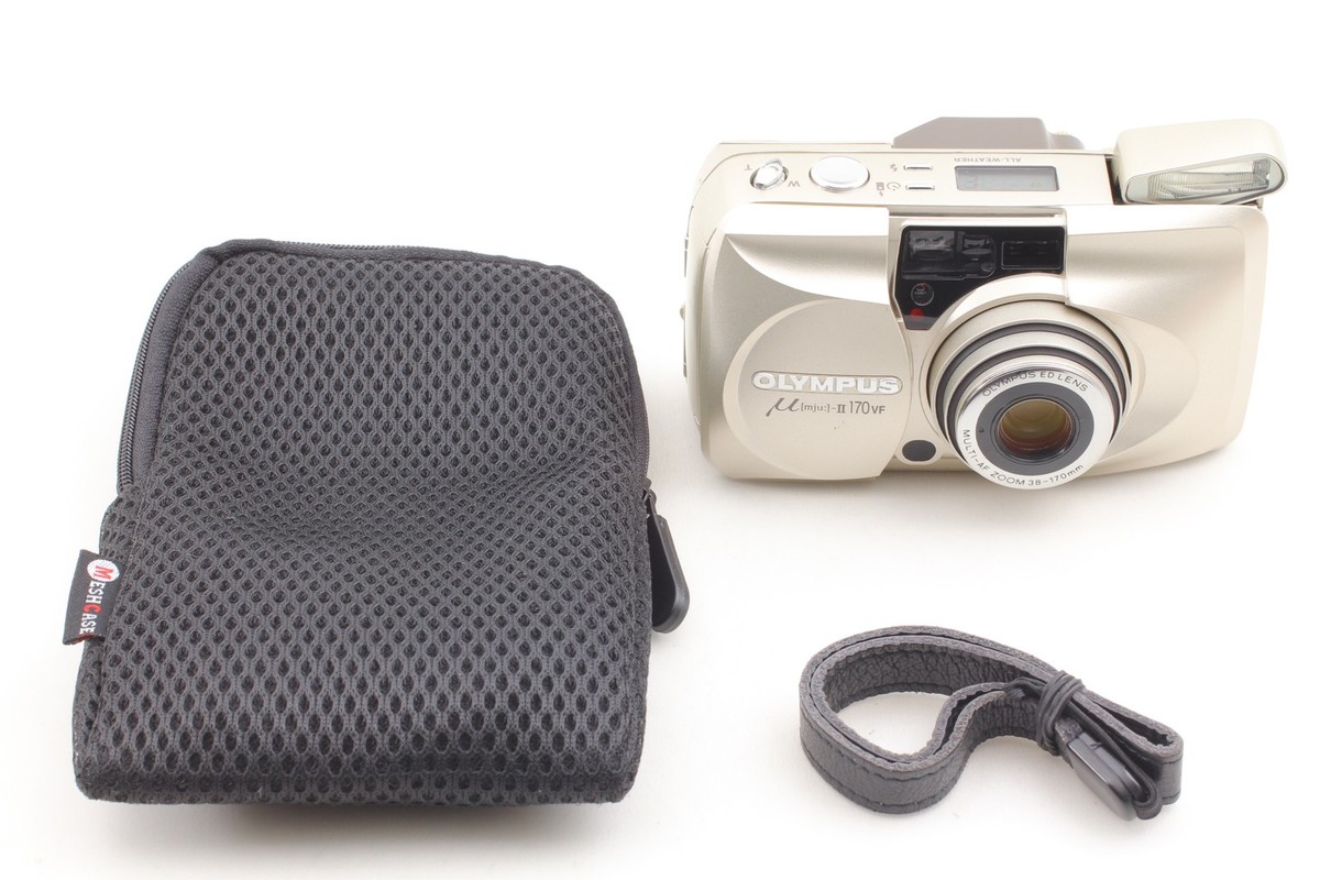 MINT ] Olympus mju μ stylus ii II 170 VF 35mm Compact Film Camera