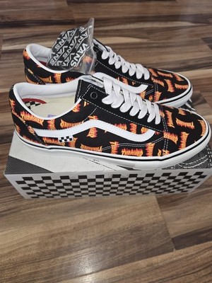 Vans Skate Old Skool Thrasher Black/ Multi Mens Size 11