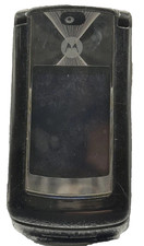 Vintage Motorola RAZR Flip Cell Phone 1.3MP 8X Zoom - Untested Dead Battery