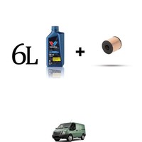 Set ÖLfilter Und 6L FüR Ford Transit 2007 2.2 Tdci Econetic 92Kw Von 2011