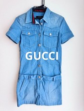 USED GUCCI DENIM DRESS FOR WOMEN GOOD