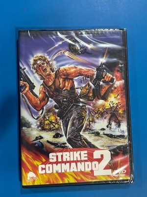 STRIKE COMMANDO 2 (DVD, Severin, 1988 Bruno Mattei) NEW / SEALED