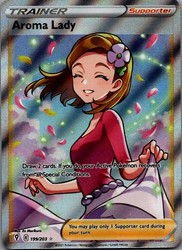 Aroma Lady 199/203 Evolving Skies Full Art Ultra Rare