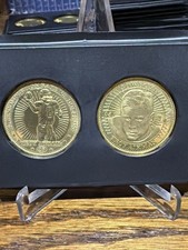 1997 Pinnacle NFL Coins Troy Aikman Dallas Cowboys