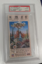 1996 Super Bowl XXX Ticket Stub Dallas 27 Pittsburgh 17 PSA Authentic