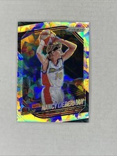 2025 Panini WNBA Prizm - Nancy Lieberman #34 Silver Cracked Ice Prizm Mercury