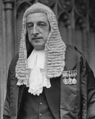 British barrister Arthur James Irvine a member of Queen's Counsel 1958 Old Photo