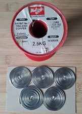 MULTICORE SOLDER WIRE SAVBIT No.1 - ERSIN 362 5 CORE 1.6mm - 5 x 1 metre coils