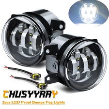 Front Bumper clear lens fog Light Driving Lamp FOR RAM PROMASTER 1500 2014-2022