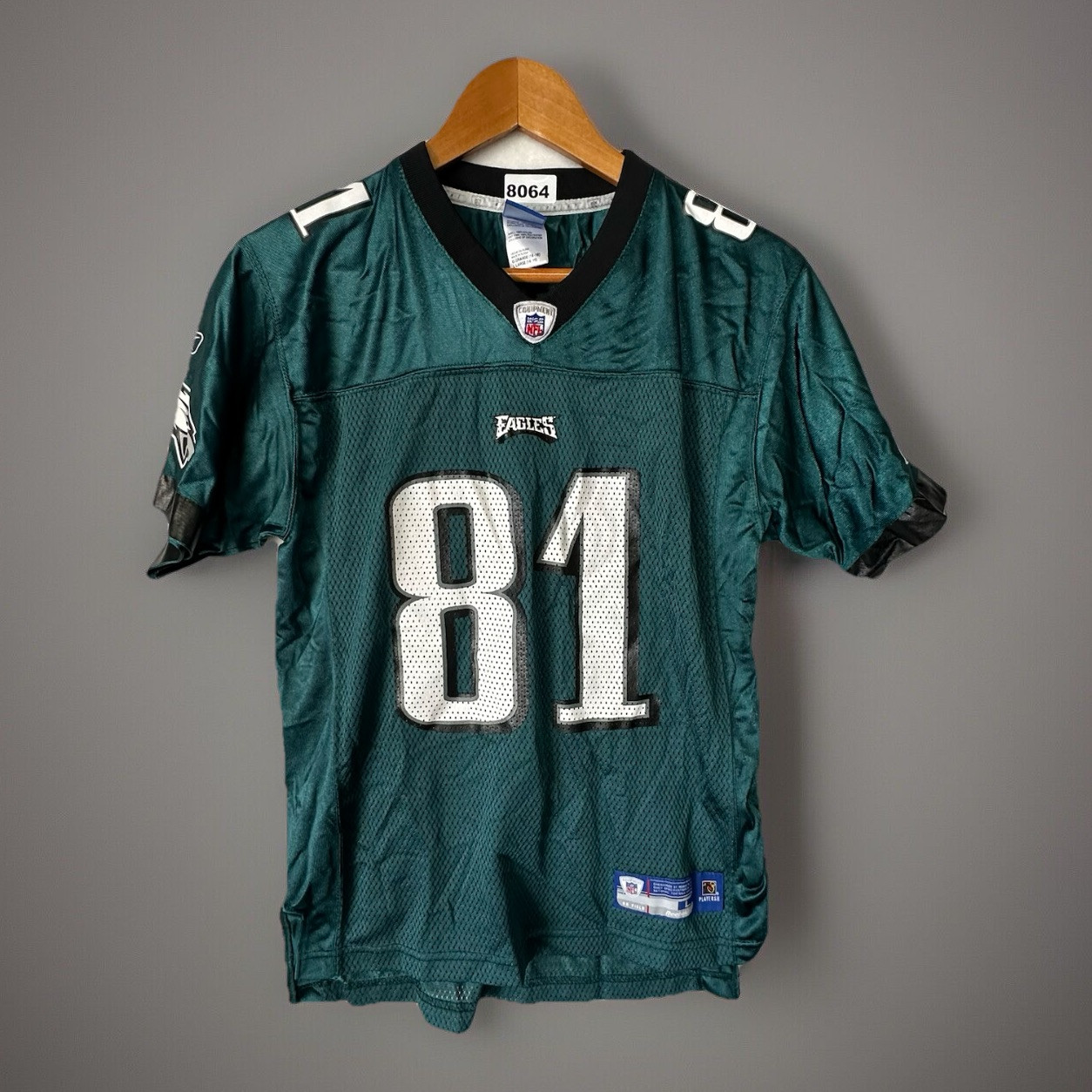 Youth Reebok Terrell Owens #81 Philadelphia Eagles Green Football