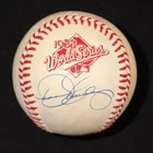 Dennis Eckersley Signed 1988 World Series Baseball JSA COA Oakland Athletics