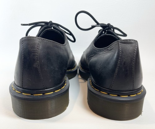 Dr. Martens Men's Oxford Shoes. Leather Black Low Top AW004 Size 9 - Picture 10 of 19