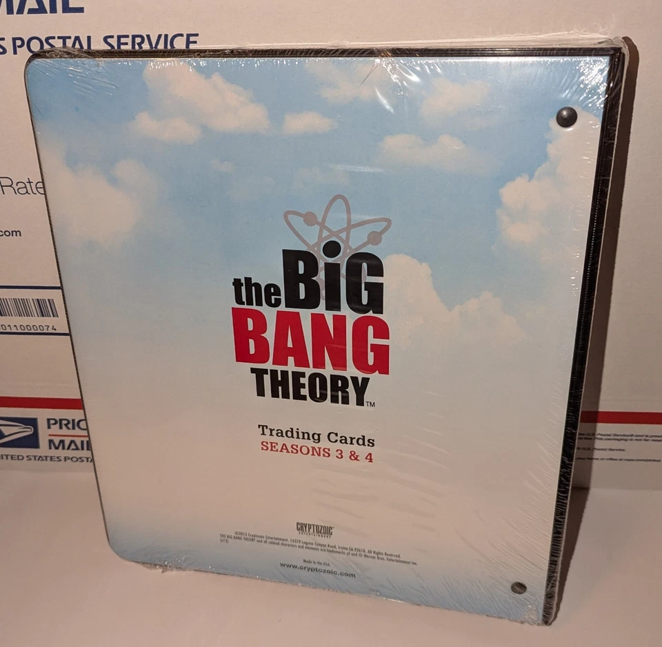 2012 Big Bang Theory Seasons 3-4 Factory Sealed Card Binder w/Exclusive Card - Image 2 of 2