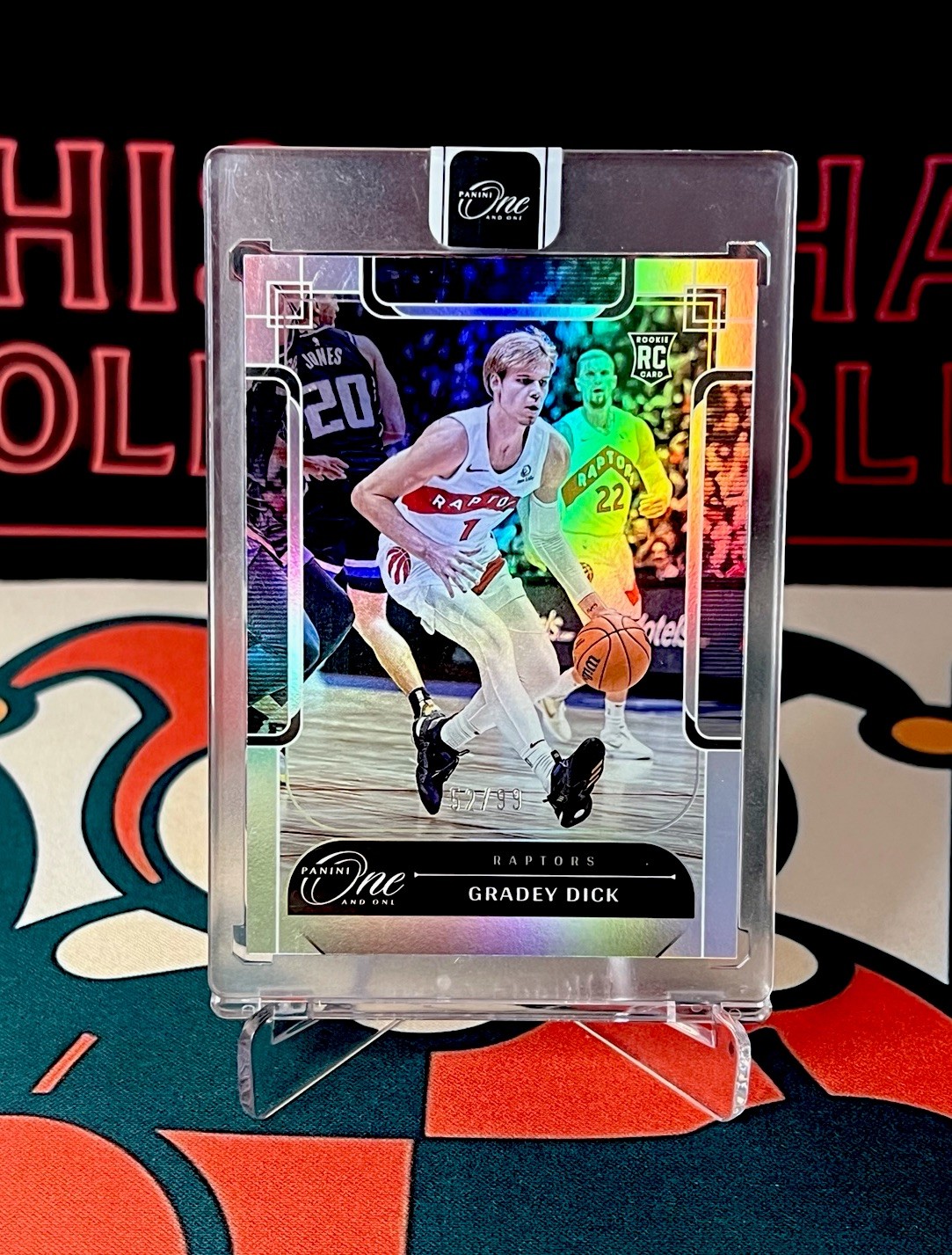 2023-24 Panini One And One Gradey Dick #102 RC Rookie Silver /99