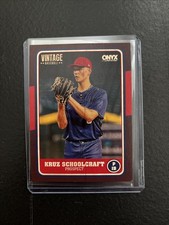2025 Onyx Vintage - Kruz Schoolcraft Black Border /10 - Padres 2025 1st Rd Pick